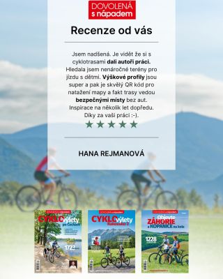 Děkujeme za všechny vaše recenze na cyklomagazíny! #cyklotrasy #cyklomagazin